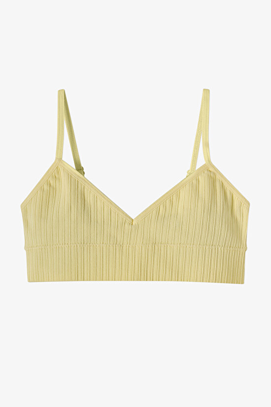 Renkli Kız Çocuk Lovely 2'li Bra - 3