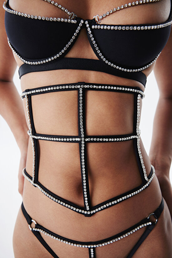 Helen Black Corset - Privee Collection - 3