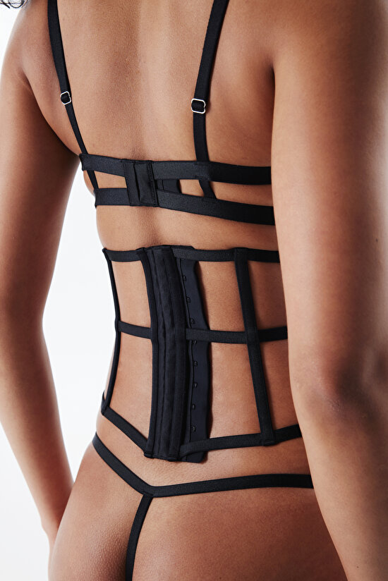 Helen Black Corset - Privee Collection - 4
