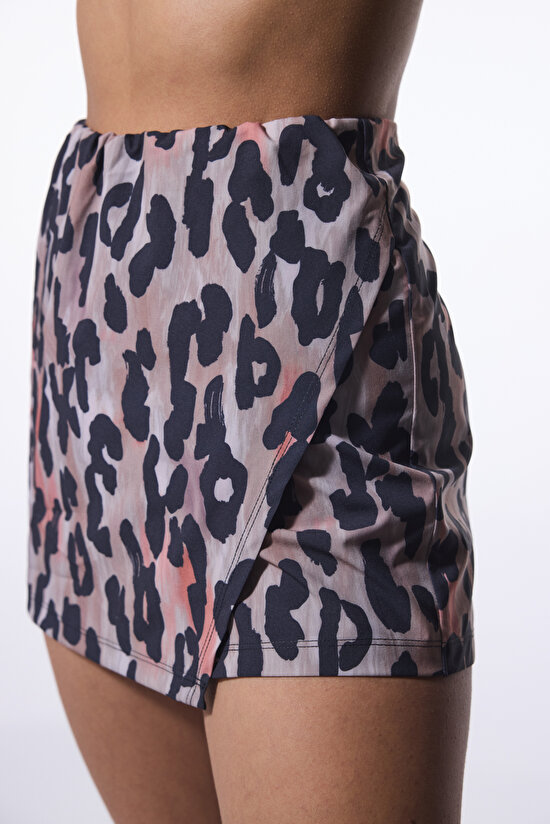 Multi Color Clove Skirt Beach Shorts - 3