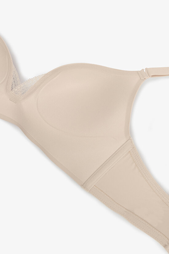 Eliza Non Wired Push Up Light Beige Bra - 5