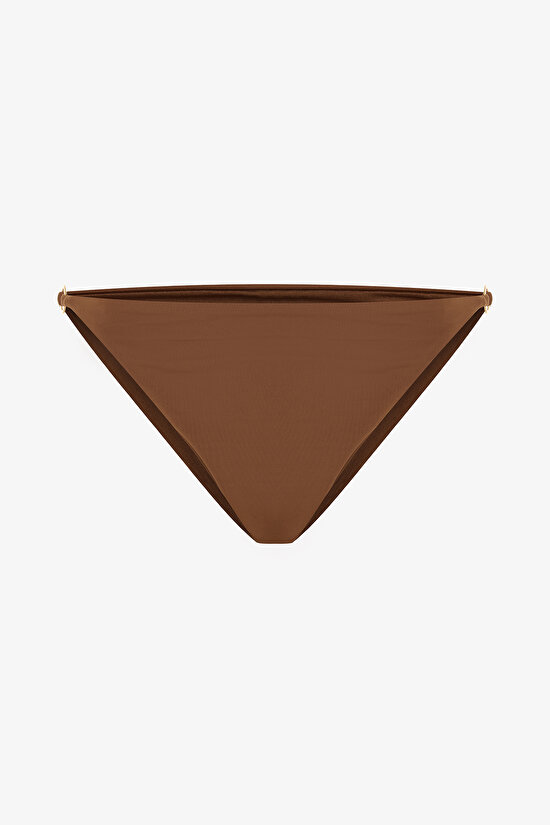 Libby Side Brown Bikini Bottom - 7