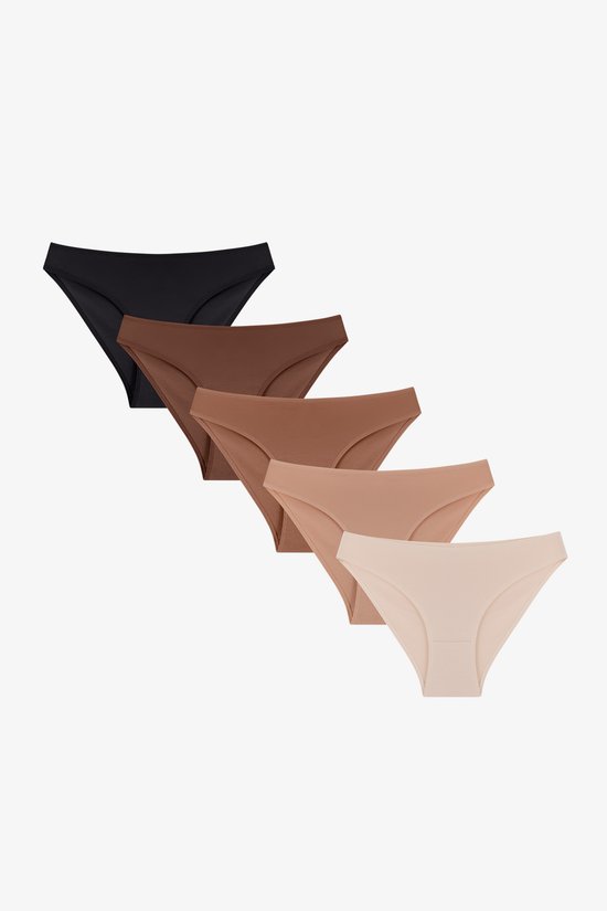 Nude Tones 5li Slip Külot - 1