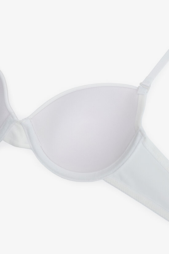 Optik Beyaz Daylift Balenli Dolgusuz Toparlayıcı Sütyen - 7