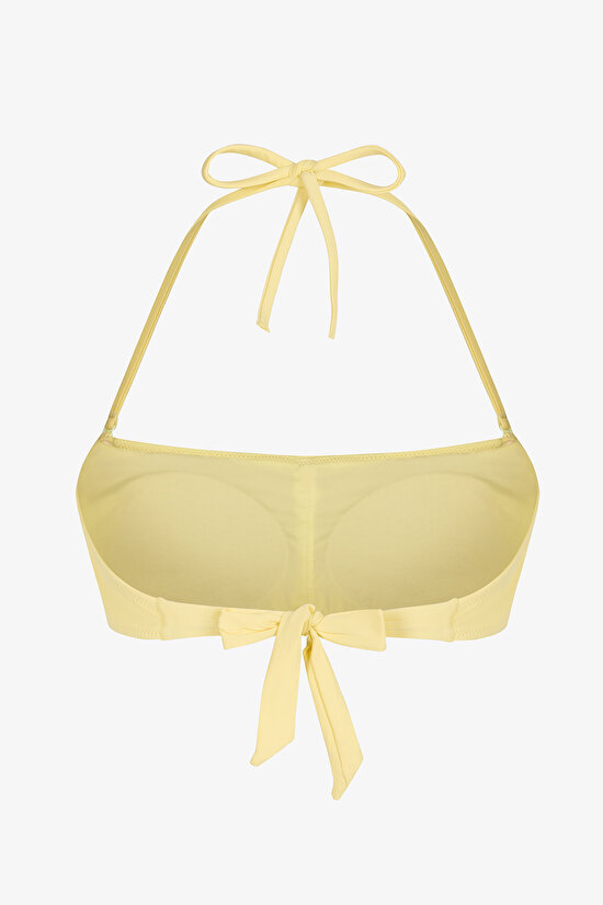 Sarı Straplez Bikini Üstü - 7