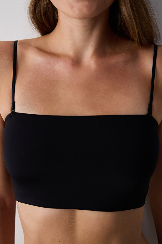 Bandeau Siyah Sütyen - 3