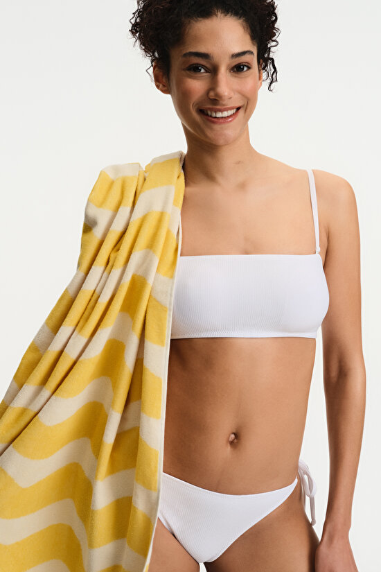 Beyaz Ava Bikini Bikini Altı - 4