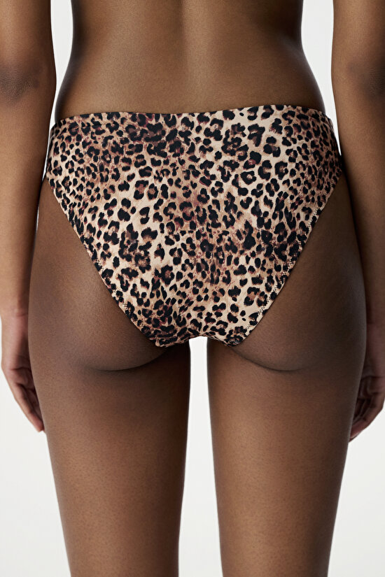 Leo High Leg Slip Bikini Bottom - 2