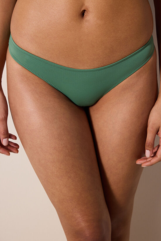Cheeky Green Bikini Bottom - 1