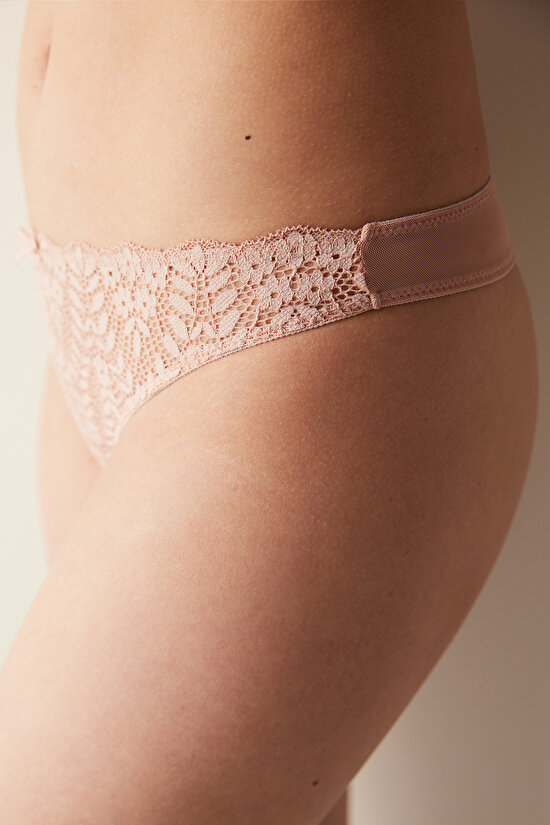 Bloom Lace Thong - 1