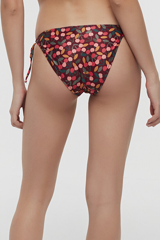 Çok Renkli Cherry Bikini Altı - 3