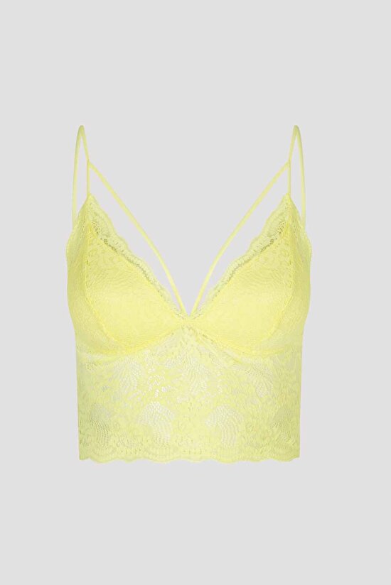 Luna Bralet Sarı Sütyen - 6