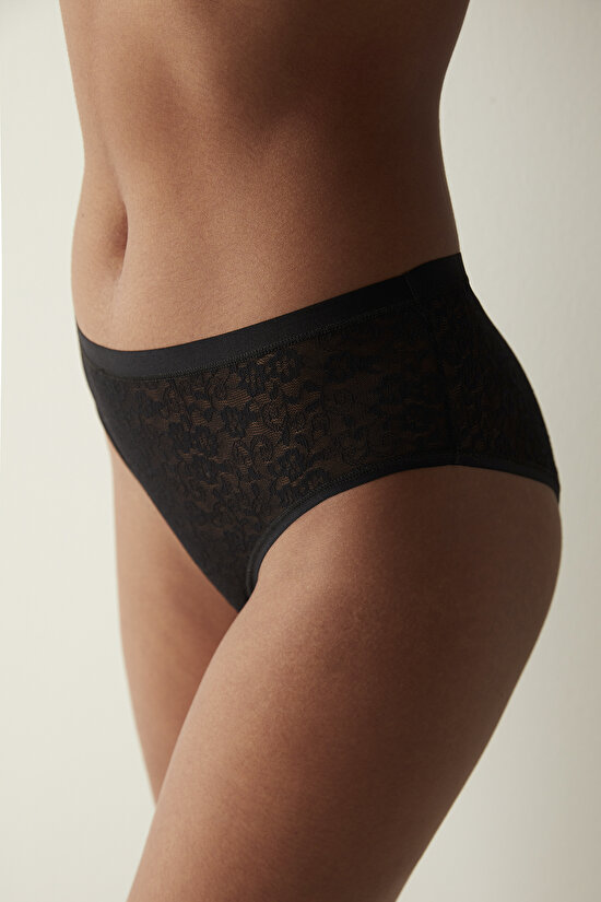 Lacy Dream Black Hipster - 1