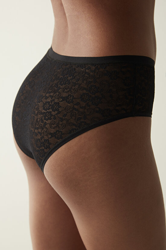 Lacy Dream Black Hipster - 2