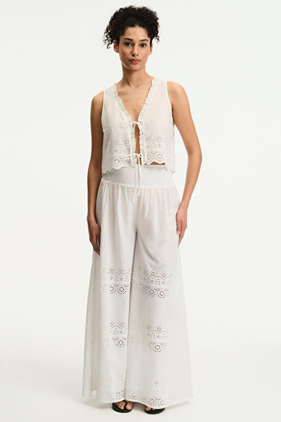 White Elliot Top - 1