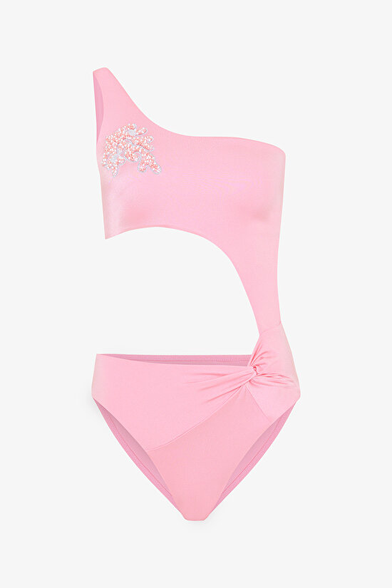 Pink Pearl Monokini - Gamze Erçel Collection Pink Pearl Monokini - Gamze Erçel Collection - 8