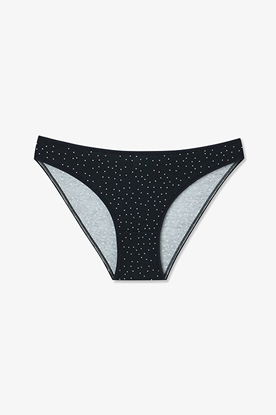 Renkli Black Passion 5'li Slip Külot - 5