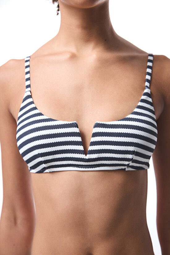 Multi Color Marbel V Bikini Top Multi Color Marbel V Bikini Top - 4