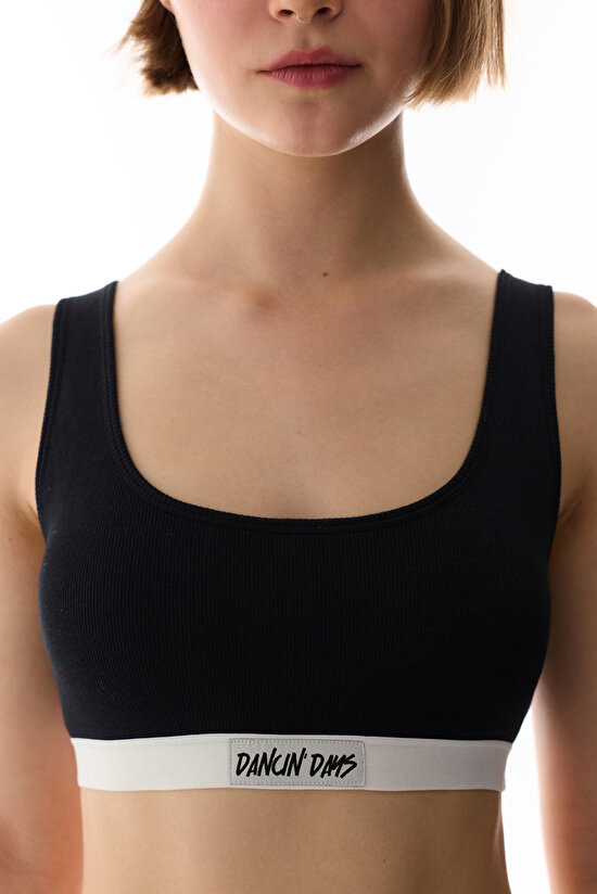 Ribbed Bra Bikini Üstü - 3