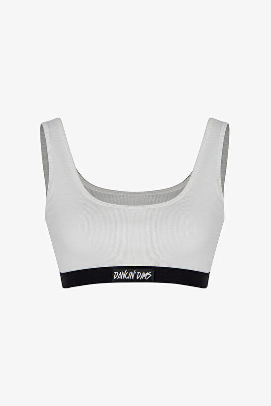 Ribbed Bra Bikini Üstü - 1