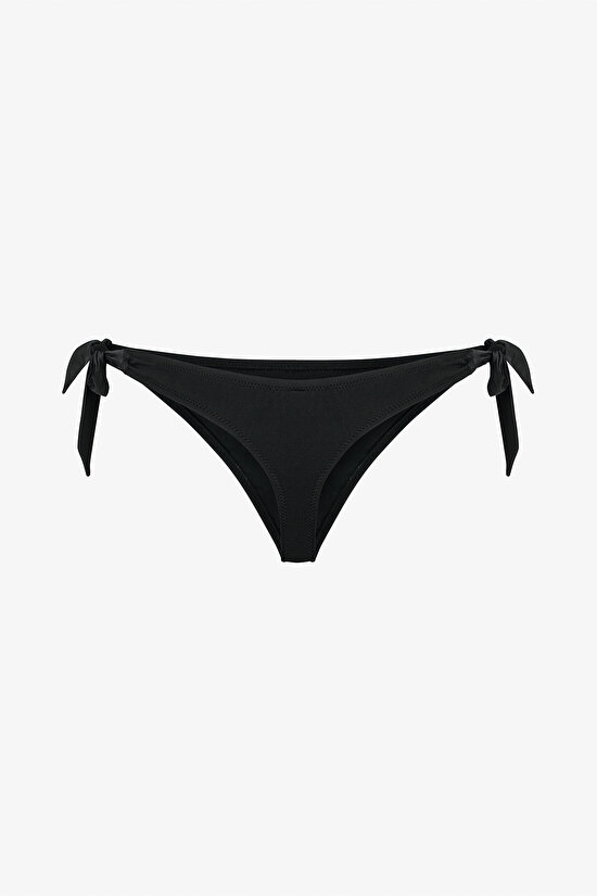 Siyah String Bikini Altı - 5