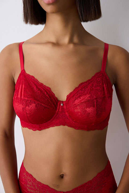 Jasmine Form Kırmızı Sütyen - 4