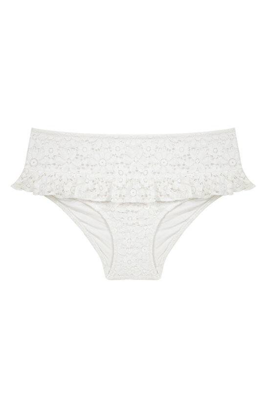 Beyaz Casey Mini Skirt Bikini Altı Beyaz Casey Mini Skirt Bikini Altı - 5