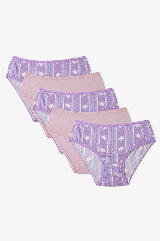 Pink Girls Sleepycorn 5 in1 Slip - 1