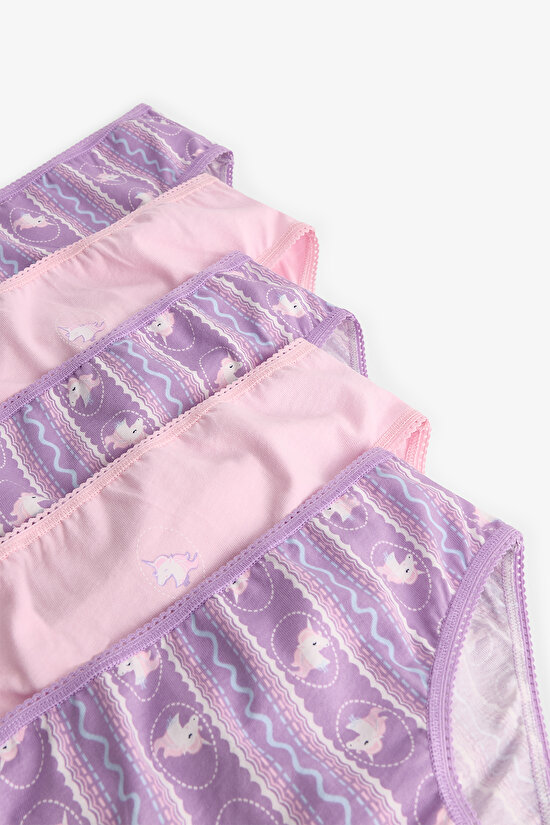 Pink Girls Sleepycorn 5 in1 Slip - 4