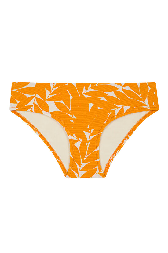 Turuncu Florita Hipster Bikini Altı - 4