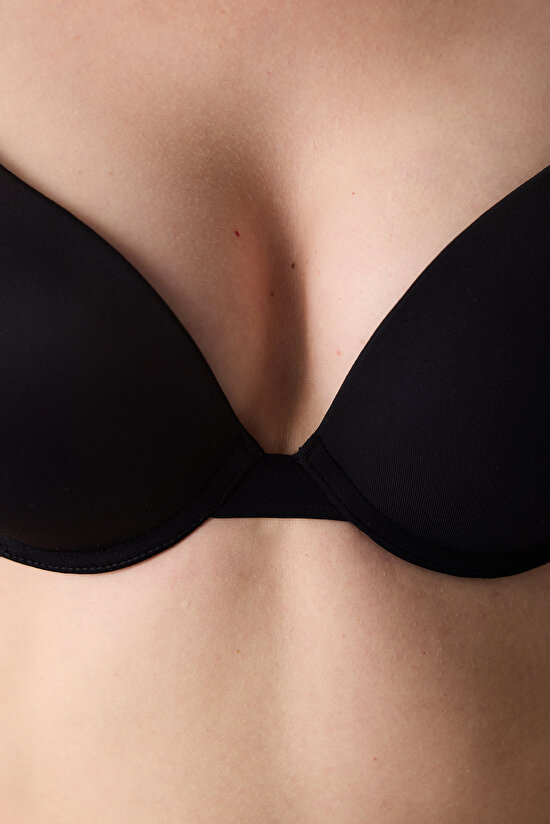 Intense Extra Push Up Siyah Sütyen - 3