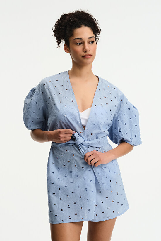 Multicolor Isabel Kimono - 5