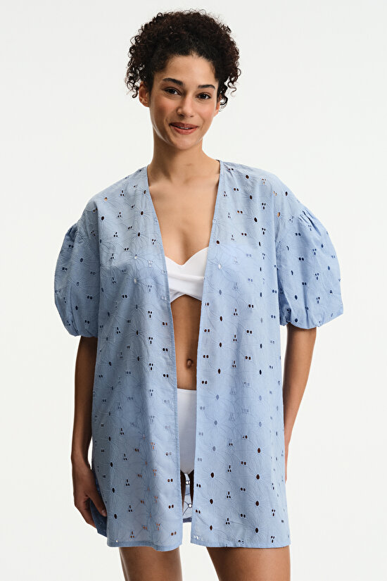 Multicolor Isabel Kimono - 6