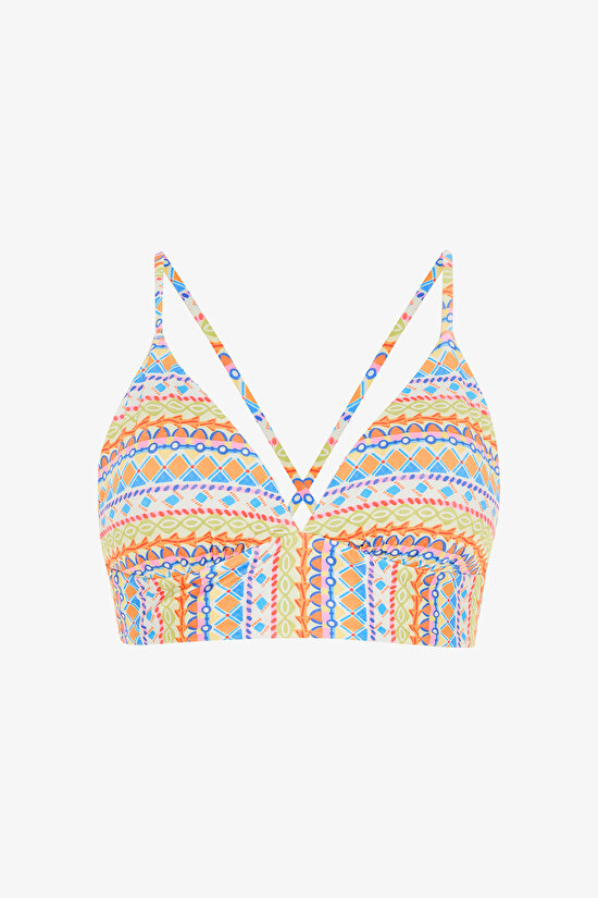 Multi Color Ila Bralette Bikini Top  - 7