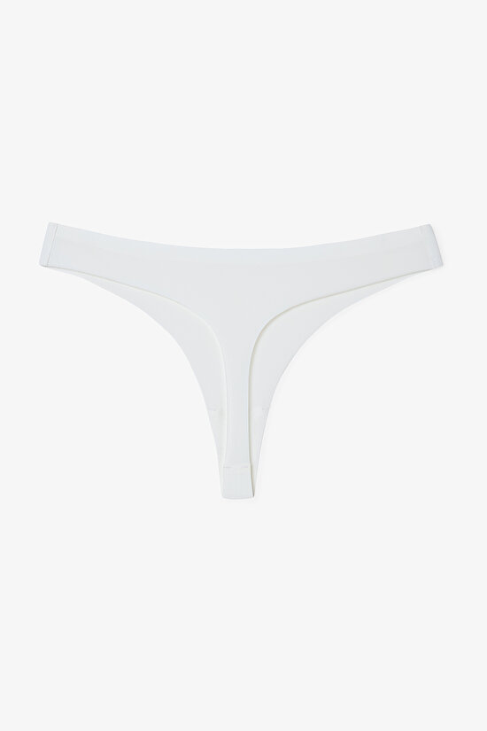 Lazer Kesim İz Yapmayan Tanga 2'li Normal Bel Külot - 5