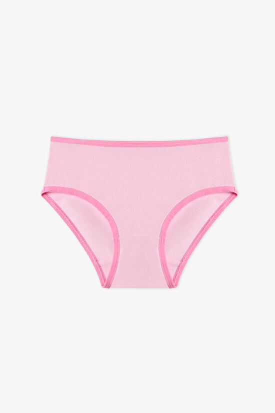 Kız Çocuk Pembe Sitting Deniz Kızı 5'li Slip Külot - 2