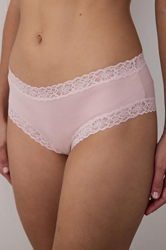 Gül Kurusu Comfy Pamuklu Cheeky Hipster Külot - 1