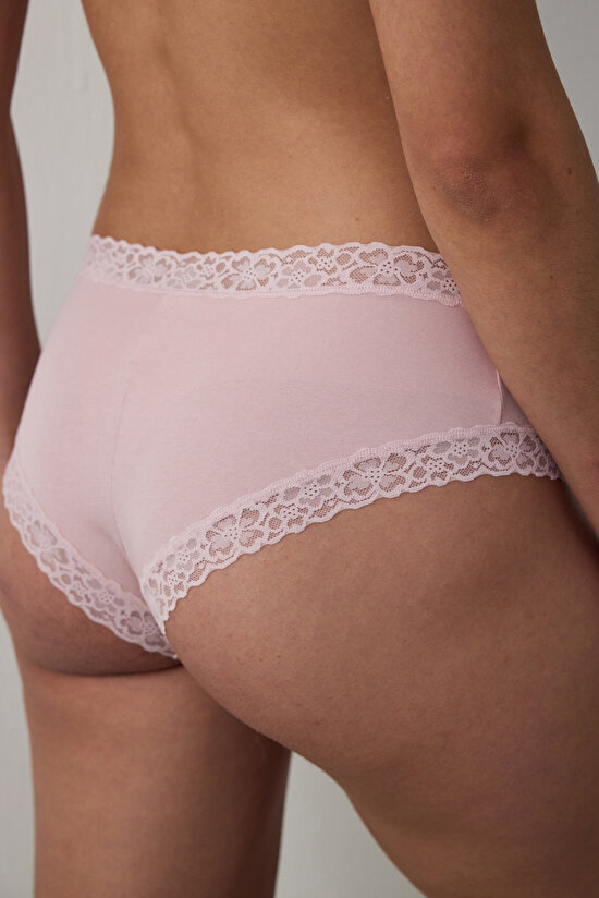 Gül Kurusu Comfy Pamuklu Cheeky Hipster Külot - 2