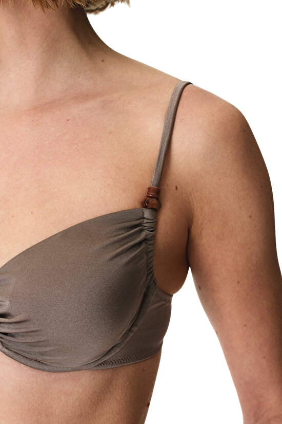 Deve Tüyü Naiara Cup Bikini Üstü - 4