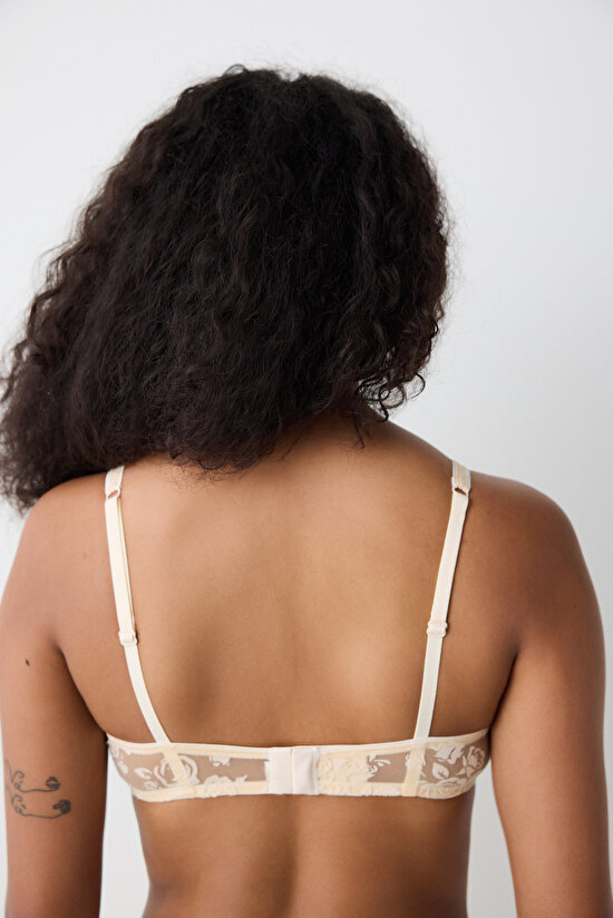 Devore Pureness Krem Sütyen - 5