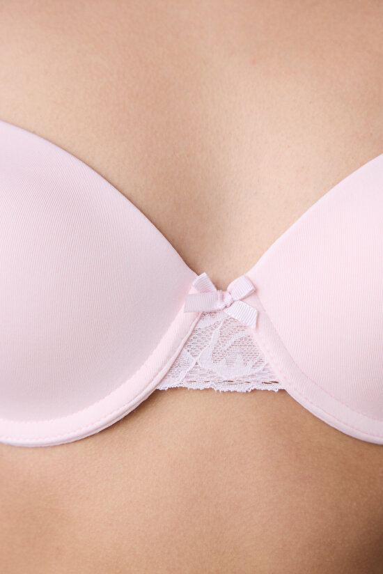 Full Cup Pembe Sütyen - 4