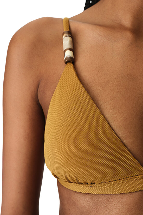 Yeşil Montana Üçgen Fit Bikini Üstü - 4