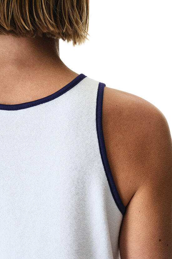 White Towel Dress - 3