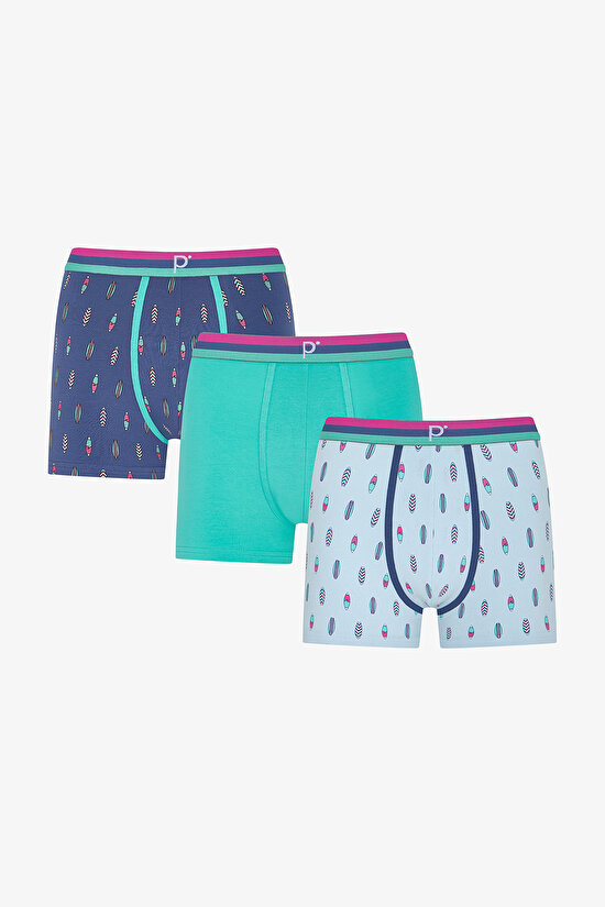 TROPIC MIX 3LU BOXER, L, MIX MIX