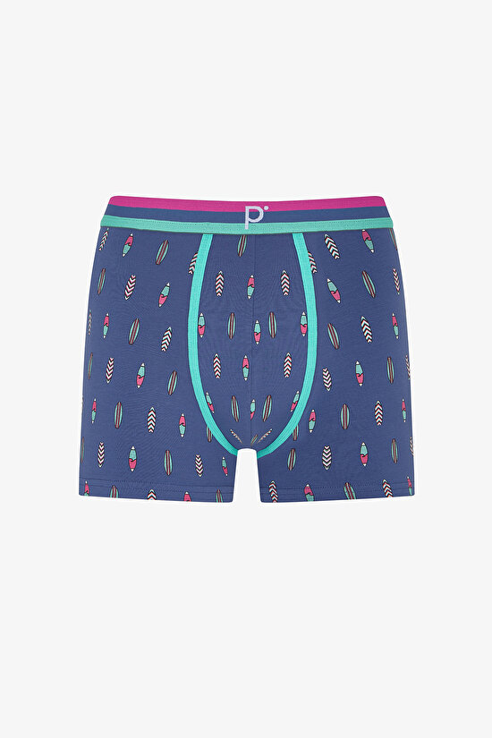 Erkek Renkli Tropic Mix Çoklu Boxer - 4