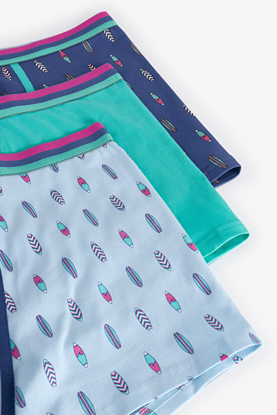 Erkek Renkli Tropic Mix Çoklu Boxer - 5