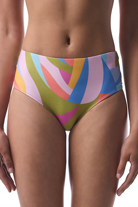 Renkli Beja Bikini Altı - 1