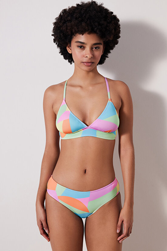 Aqua Bralette Bikini Top - 5