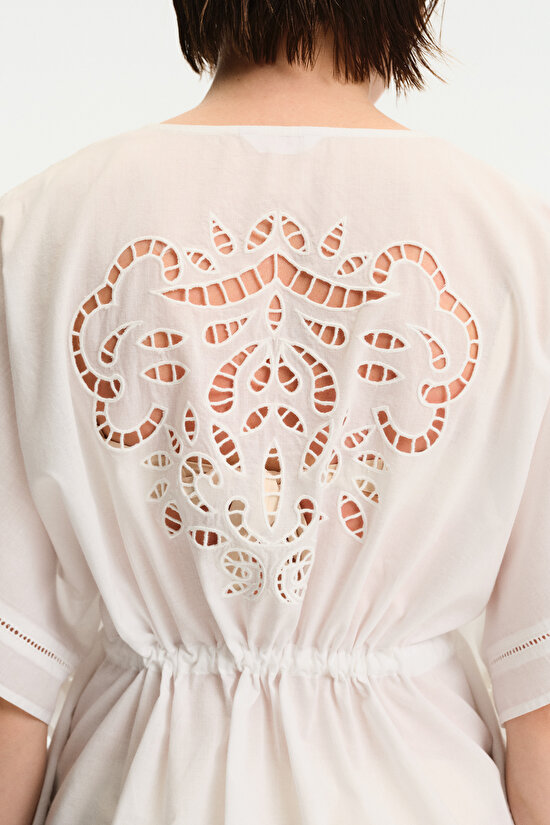 Beyaz Vera Kaftan - 4