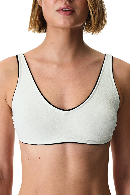 Ecru Nadia Bra Bikini Top - 3